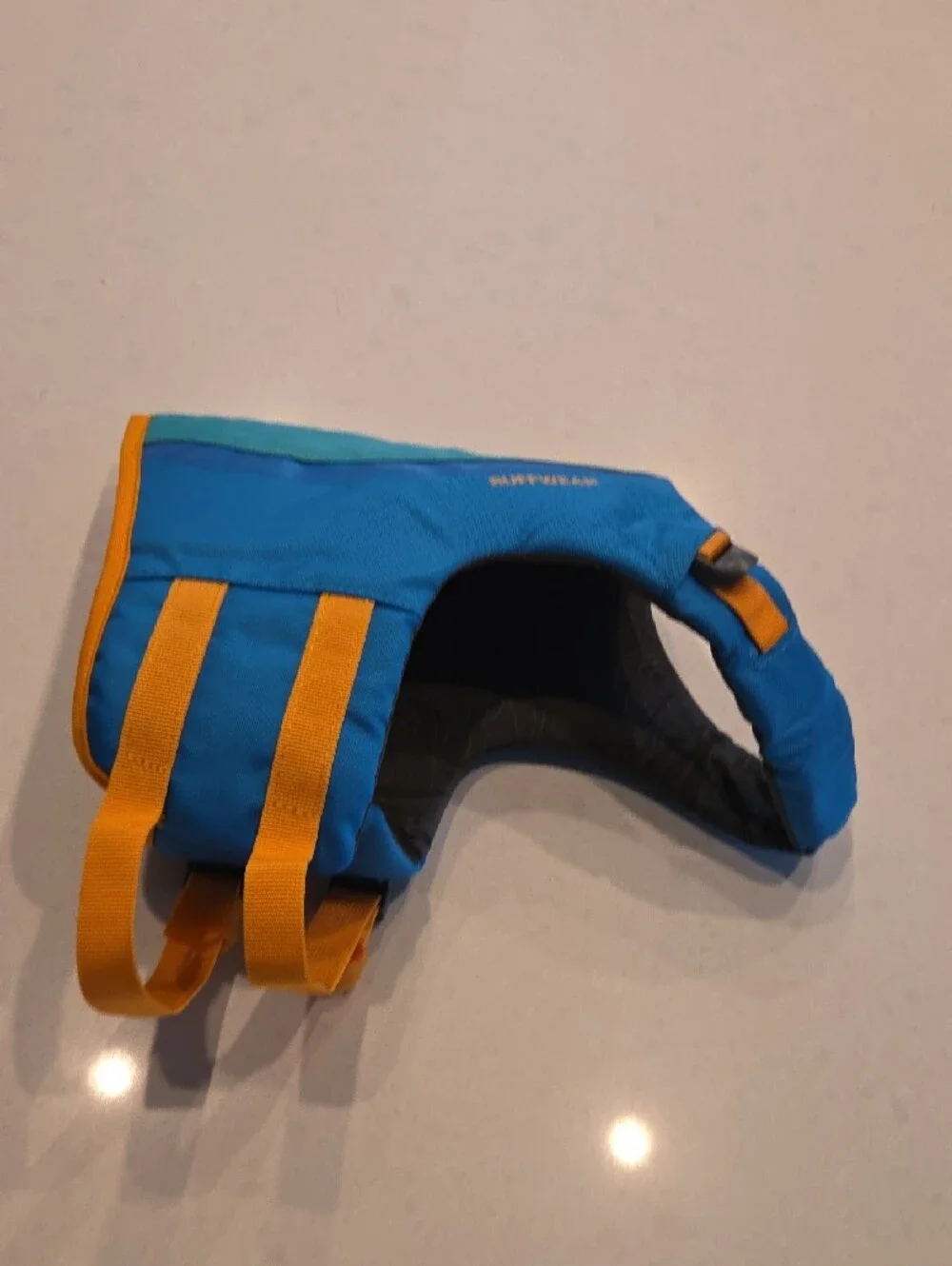 Ruffwear Blue, Teal & Orange Dog Life Jacket